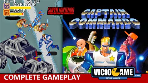 🎮 Captain Commando Super Nintendo Complete Gameplay Youtube