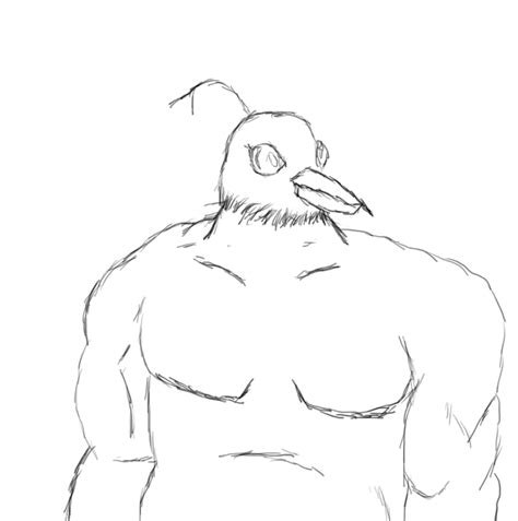 Muscle Bird by anotherweebstory on DeviantArt