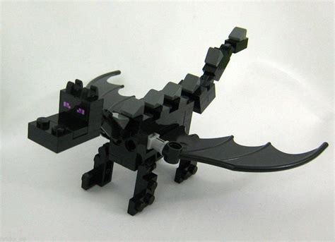 Custom Made Minecraft Enderdragon Made From Lego By Tinybricks