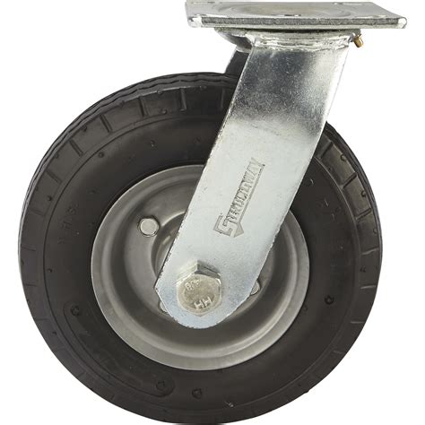 Strongway In Swivel Flat Free Rubber Foam Filled Caster Lb