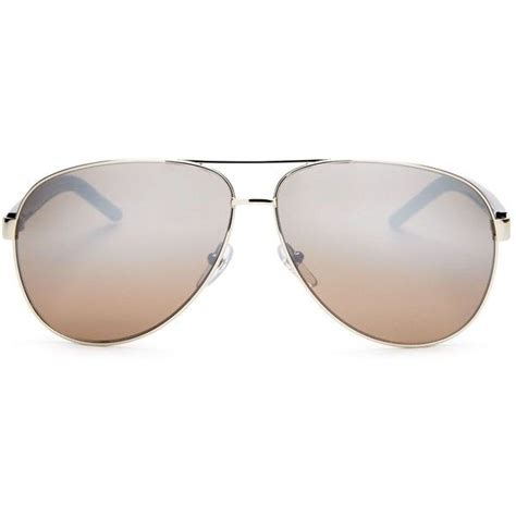 Marc Jacobs Aviator Sunglasses 60mm 140 Liked On Polyvore Featuring Accessories Ey Marc