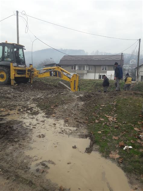 Počeli radovi na izgradnji pješačkog mosta preko rijeke Jale u