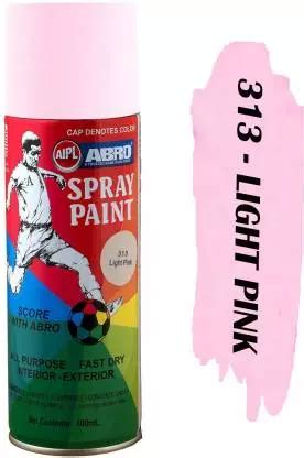 Buy Aipl Abro 400 Ml Light Pink Color Spray Paint SP 313 Online In