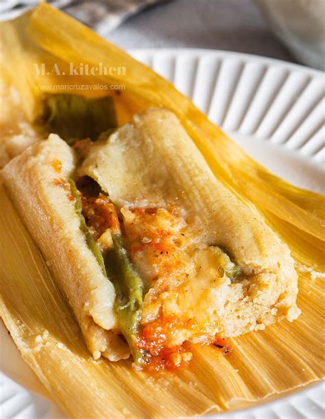 Tamales De Rajas Con Queso Maricruz Avalos Kitchen Blog