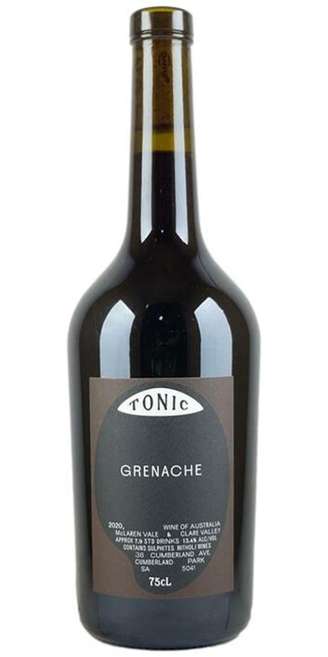 Tonic Grenache 2020 Waters Wine Company Buy Now