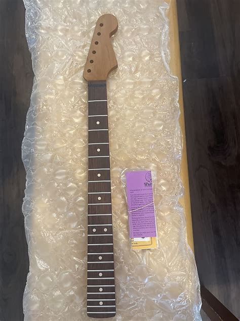 Brand New Warmoth Roasted Maple Guitar Neck 2023 Roasted Reverb