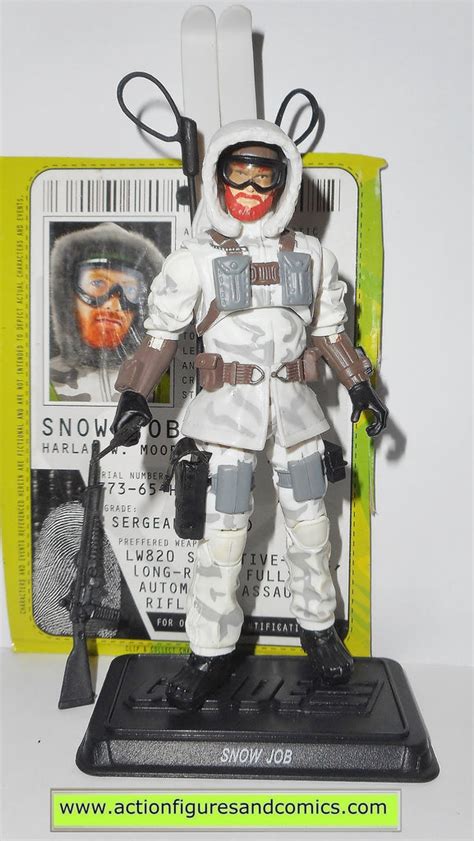 Gi Joe Snow Job 2009 V5 Rise Of Cobra Movie Action Figures