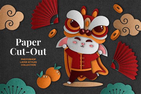 Scissors Wizard Paper Cutout Effect Design Cuts