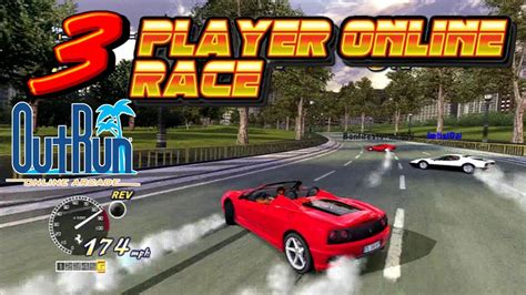 Outrun Online Arcade 3P Goal E PS3 YouTube