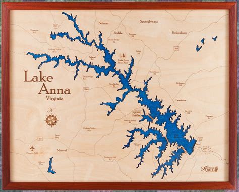 Lake Anna State Park Map