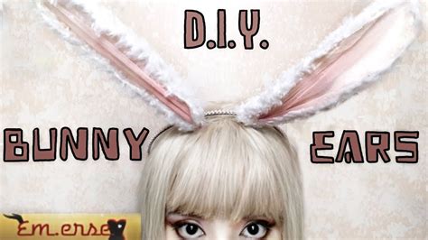 Diy No Sew Bunny Ears 🐰easy🐰 Youtube