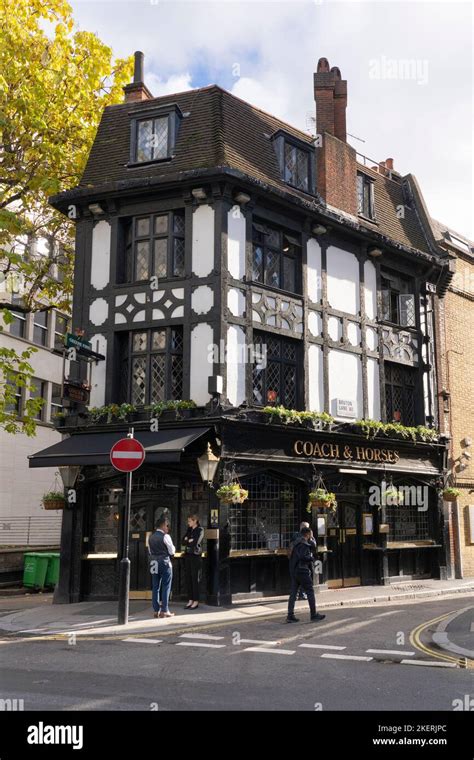 The Coach And Horses On Bruton Lane In Mayfair A Very Narrow Mock