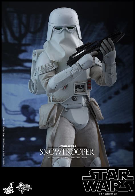 Hot Toys MMS 星際大戰五部曲帝國大反擊帝國雪地兵Snowtrooper 比例人偶作品