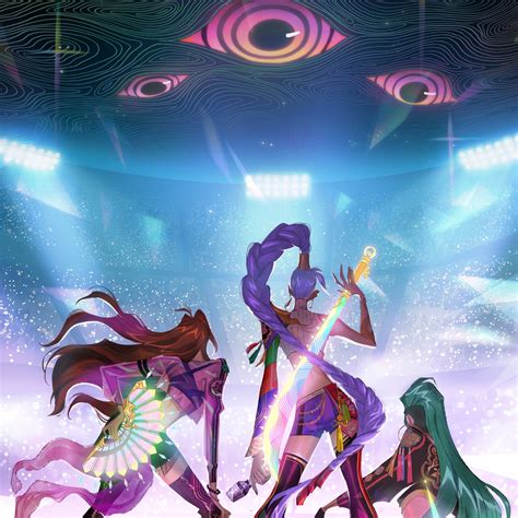 Zoey’s Night of Dark Powers: Kpop Demon Commanded in Colorful Armor!