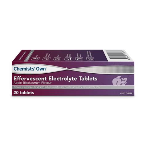 Chemists Own Effervescent Electrolyte Tablets Orange Life Pharmacy