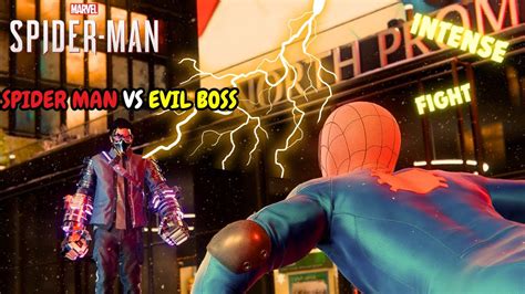 Spideys Takedown Epic Battle With Evil Goons Spider Man Game Hindi Gameplay Gaming