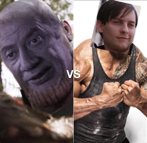 Ditkovich thanos vs buff maguire : r/BullyMaguire