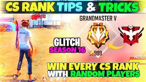 Cs Rank Push Tips And Tricks Win Every Cs Rank With Random Players Clash Squad Rank Push Trick