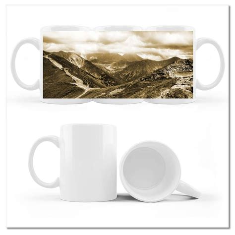 Kubek ceramiczny Foto Tatry Polskie góry Widok 330 ml ZeSmakiem