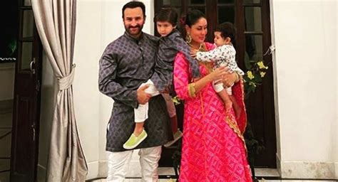 Saif Ali Khan Kareena Kapoor Celebrate Diwali At Pataudi Palace