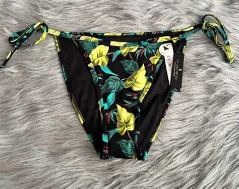 Victorias Secret Nwt Archives Side Tie Cheeky Swim Bikini Bottom Bikini Large Ebay