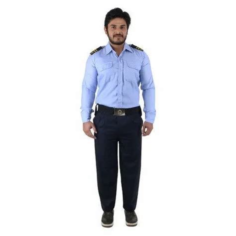 Poly Cotton Regular Fit Security Uniforms Size 42 Inches At Rs 560