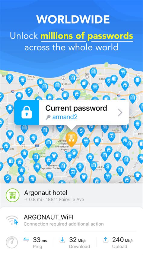 WiFi Map Free Passwords Hotspots Android Apps On Google Play