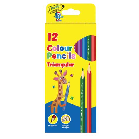 Bantex Colour Pencils Triangular S Future Manager Books