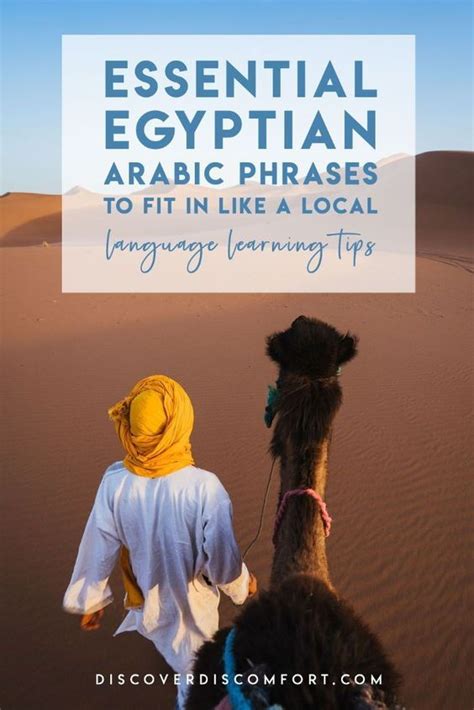 40 basic egyptian arabic phrases to sound local – Artofit