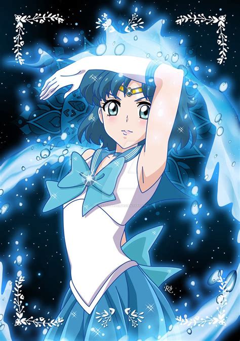 Sailor Mercury Crystal By Riccardobacci On Deviantart Sailor Moon