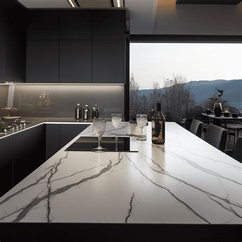 Plan De Travail Quartz Calacatta Laza Night Mpc