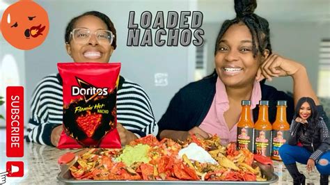 Loaded Spicy Jerk Chicken Nachos Ft Bloveslife Smackalicious Hot Sauces Youtube