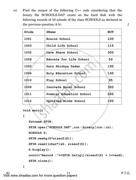 Computer Science Python 2017 2018 Commerce English Medium Class 12