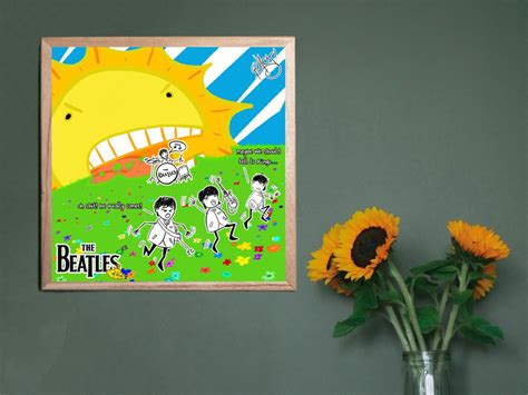 The Beatles Poster Album Cover Poster Fan Gift Wall Decor Canvas Print - Etsy