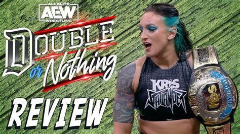 Aew Double Or Nothing 2023 Review Youtube