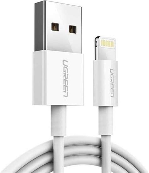 Ugreen Usb A Till Lightning Mfi Kabel A M Vit Teknikdelar Se