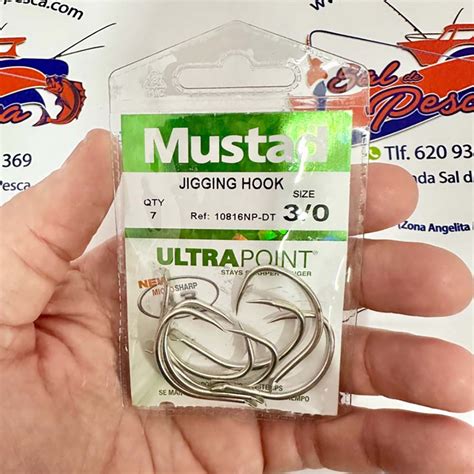 ANZUELO MUSTAD LIGHT JIGGING DURATIN MOD 10816NP NUM 3 0 Sal De Pesca