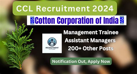 CCI Recruitment 2024 Apply For Executive Management Trainee And