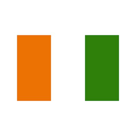 Premium Vector Ivory Coast Flag In Vector