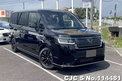 2023 Honda Step Wagon Black for sale | Stock No. 114481 | Japanese Used Cars Exporter