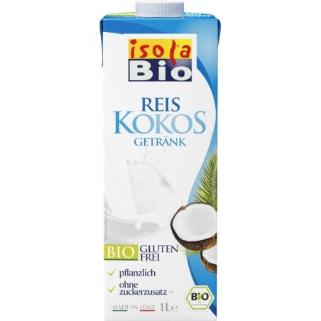 Isola Bio Bio Kokos Reis Drink Online Kaufen Im Shop