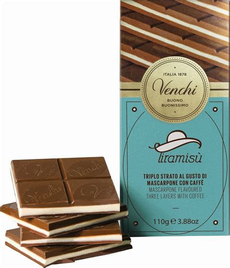 Venchi Tablette De Chocolat Au Lait Au Tiramisu 110 G Boutique En