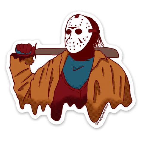 Jason Voorhees Sticker