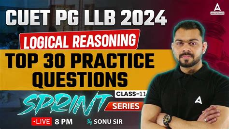 Cuet Pg Llb Logical Reasoning Top Practice Questions