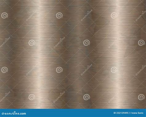 Golden Glass Scratch Background Aluminium Shiny In The Borders With Reflection Diagonal Lines