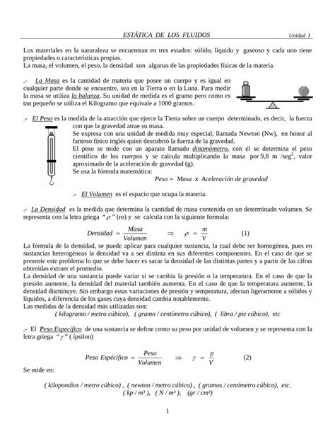 PDF Und 1 Estática de Fluidos DOKUMEN TIPS