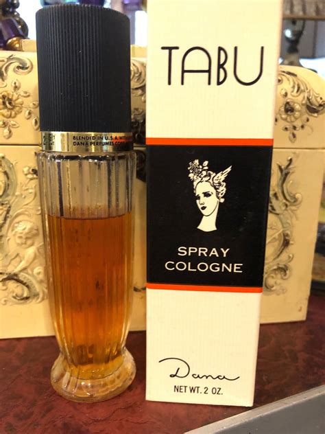 1960s Vintage TABU Spray Cologne by DANA With Original Box - Etsy ...