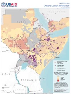 06.15.20 - East Africa Desert Locust Infestation Map | Document | U.S ...