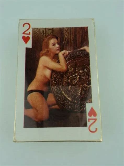 Vtg Nude Playing Cards Deck Pin Up Girls Gaiety Models Hearts