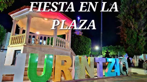 Fiestas Churintzio Dia Plaza Youtube